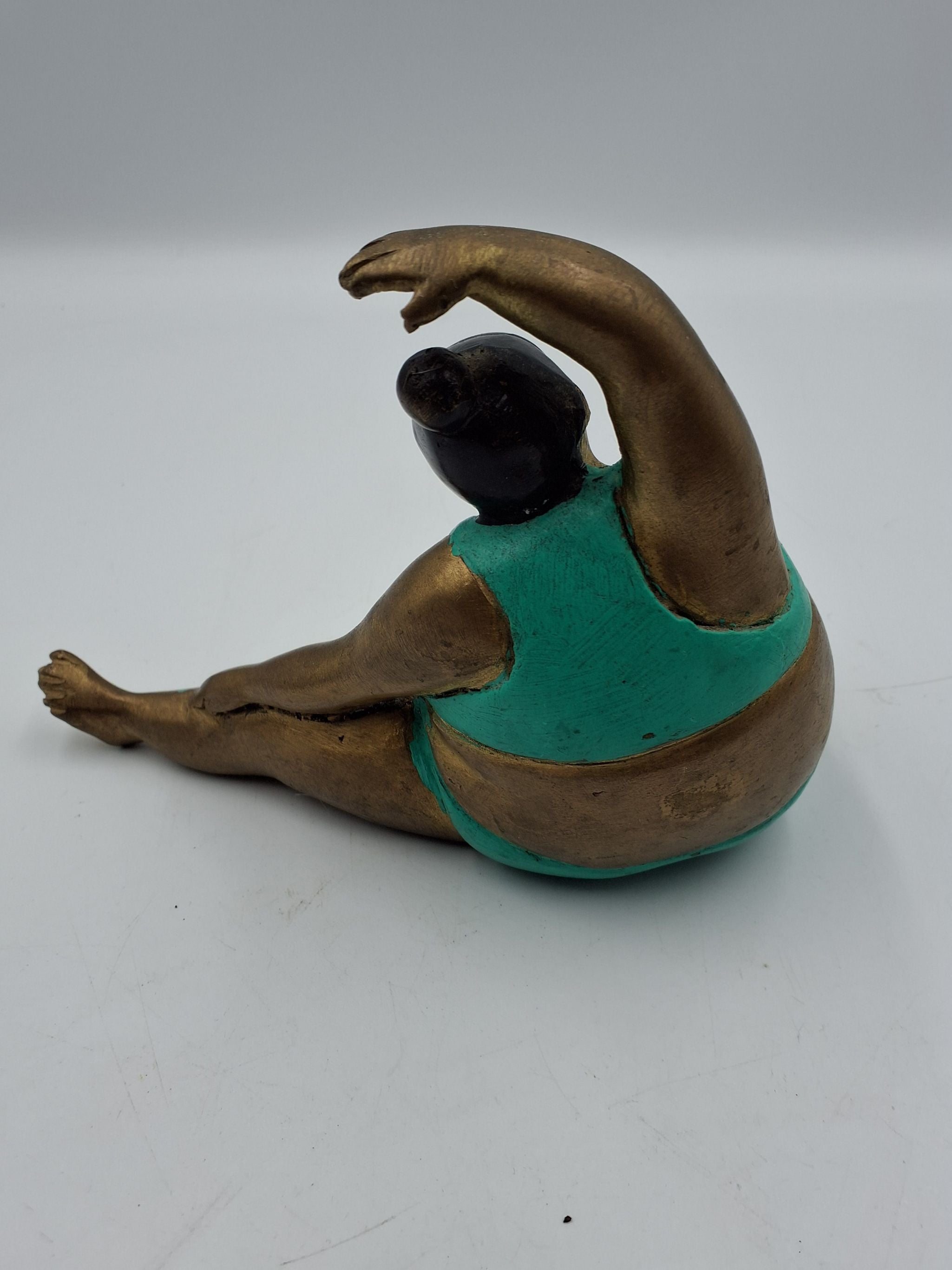 Bronze figur Yoga Women